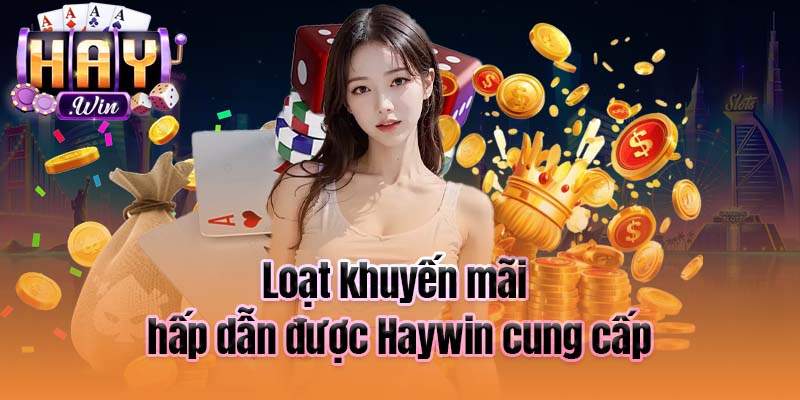 Loạt khuyến mãi hấp dẫn được Haywin cung cấp