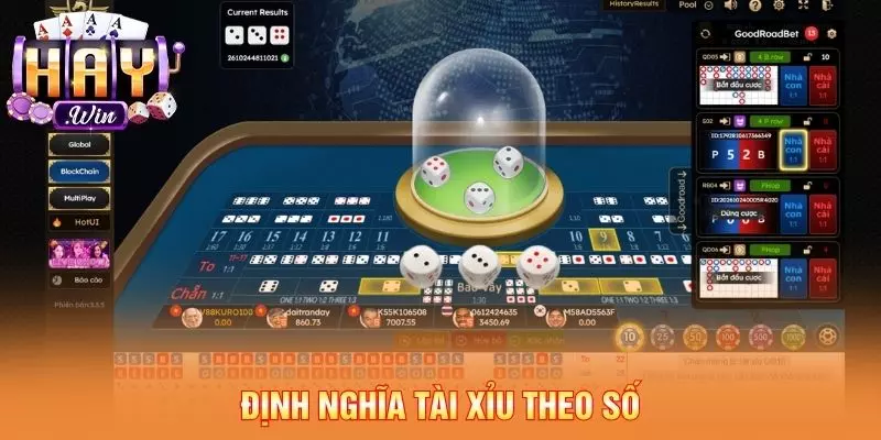 Định nghĩa tài xỉu theo số