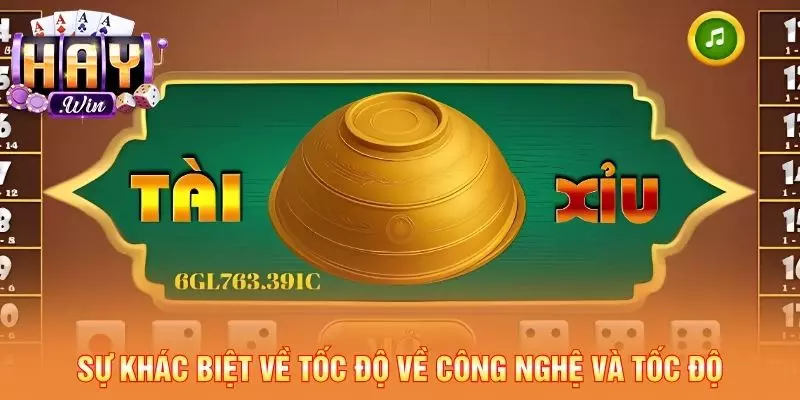 Sự khác biệt về tốc độ về công nghệ và tốc độ