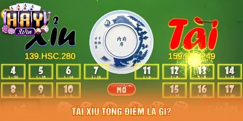 Tài xỉu tổng điểm là gì?