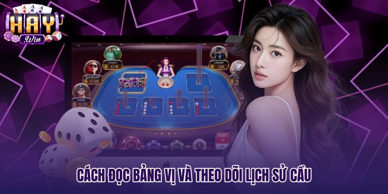 Quy luật cầu bệt và bảng vị khi đánh xóc đĩa